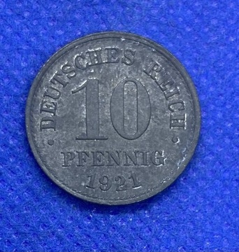 Niemcy - 10 pfennig 1921