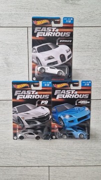 Hot Wheelsy Fast&Furious 