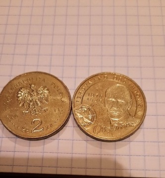 Moneta 2zł Ossendowski