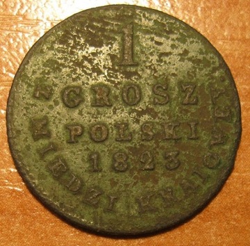 1 grosz 1823-1840r, Polska pod zaborami