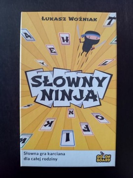 Słowny ninja - gra Łukasza Woźniaka- gra słowna