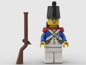 LEGO 10320 Żołnierka ze strzelbą pi192 Piraci Nowa