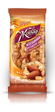 Kozynak "Mieszanka z migdałami", baton 50 g 