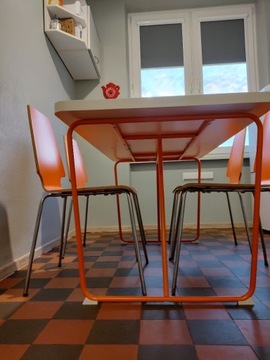 Stół + 4 krzesła IKEA  (Transport+Montaż GRATIS !)
