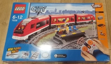 Klocki LEGO City 7938 Pociąg Osobowy UNIKAT Tory