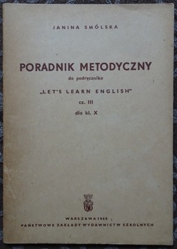 Poradnik metodyczny do Let's Learn English X