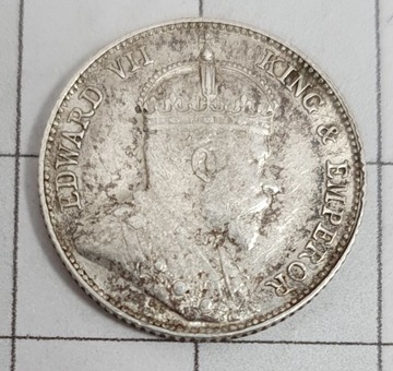 EDWARD VII Straits Settlements - 10 Ten Cents 1903