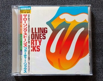 The Rolling Stones Forty Licks 2CD Japan Obi  