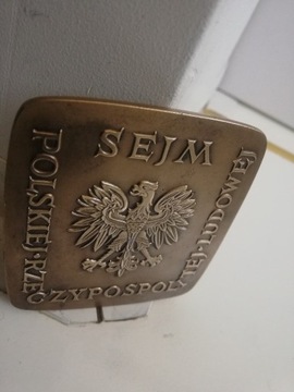 Medal ORZEŁ -SEJM -WYMIARY NA ZDJĘCIACH 