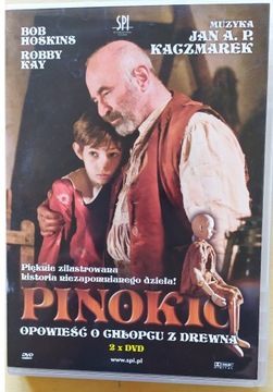 PINOKIO 2DVD + opracowanie lektury (Bob Hoskins)