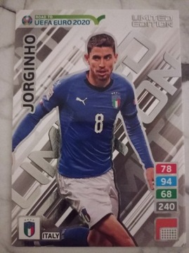 Karta Panini UEFA EURO 2020 Jorginho duża 