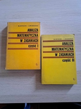 Analiza matematyczna w zadaniach Krysicki 