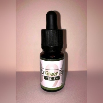 OLEJEK CBD 3%  Dr Green Top  certyfikowany