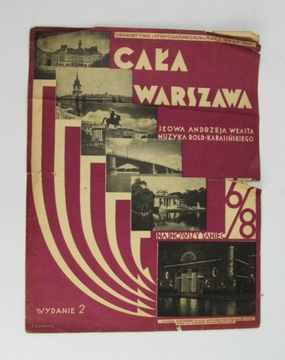 NUTY Cała Warszawa, 1930 r.