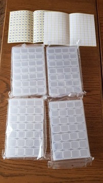 Plastikowe pudełko 28 przegródki - 4 szt