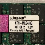 8GB Kingston KTH-MLG4/8G 2x4GB DDR2 400MHz