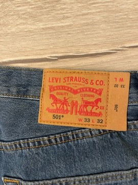 Sprzedam nowe jeansy Levi's 501