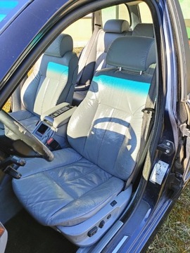 Fotele BMW e39 skórzane elektryczne Rarytas