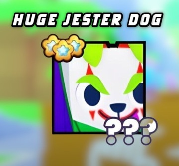 HUGE JESTER DOG - PET SIMULATOR 99