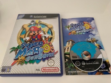 Nintendo Gamecube GC Super Mario Sunshine Gra