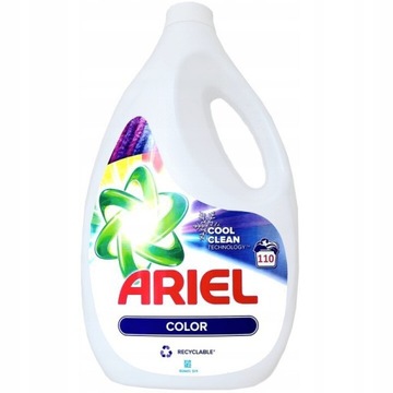 Ariel Color+ Cool Clean żel do prania kolorów 5.5L
