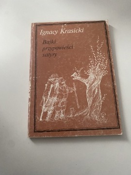 Książka Bajki Przypowieści Satyry Ignacy Krasicki