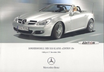 Prospekt Mercedes SLK-Klasse 2006 12 stron D