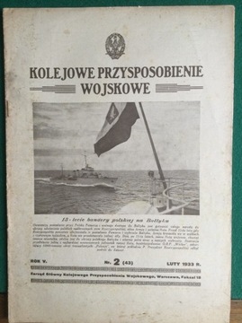 KOLEJOWE PRZYSPOSOBIENIE WOJSKOWE 1933