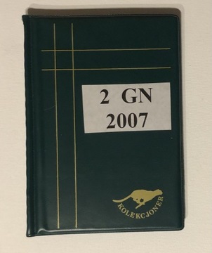 2007 - komplet 2 zł GN