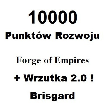 Forge of Empires Foe 10000PR +2.00%zw Brisgard