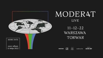 2 Bilety na Koncert Moderat 11/12/2022 (Płyta)