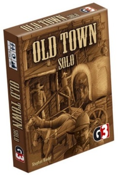 Gra karciana OLD TOWN Solo western G3 familijna 