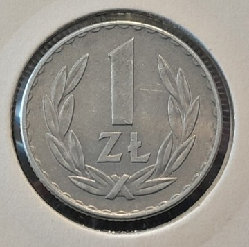 1 zł złoty 1949r. Aluminium (-1/+2)