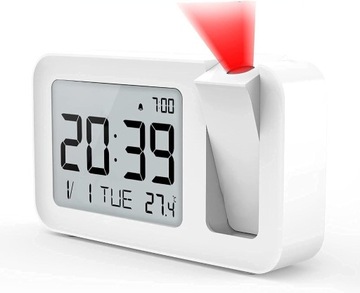 Zegar budzik cyfrowy HAPTIME z projektorem YGH5235