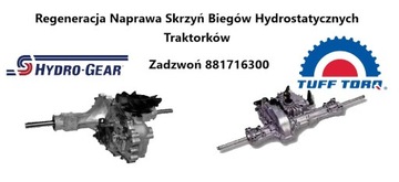 Regeneracja Skrzyń Hydro Hydro-Gear Tuff Torq