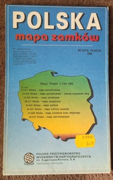 Polska mapa zamków