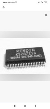 Chip  KSZ8721B 