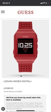 Guess Connect Logan smartwatch