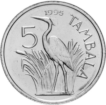 MALAWI 5 TAMBALA 1995 UNC