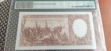 100 Pesos 1967