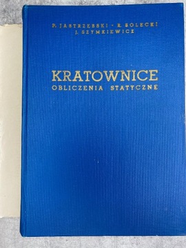 KRATOWNICE - Obliczenia statyczne ARKADY 1970