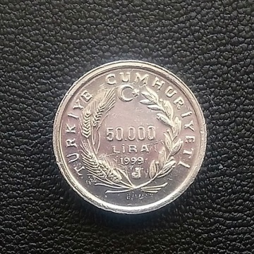 A10 Turcja 50 000 lira 2002 FAO