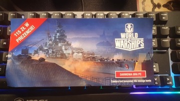 World of Warships - Kod Bonusowy o wartości 115 zł