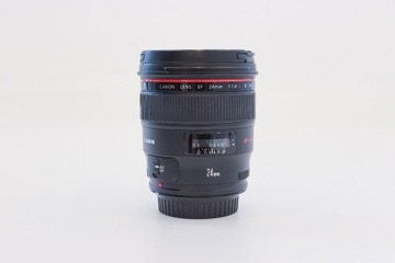 Canon EF 24mm f 1,4L II USM- Stan idealny Faktura.