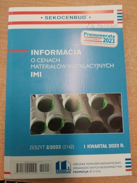 Sekocenbud Materiały Budowlane IMI 1kw 2023