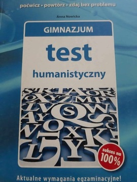 "GIMNAZJUM. Test humanistyczny"