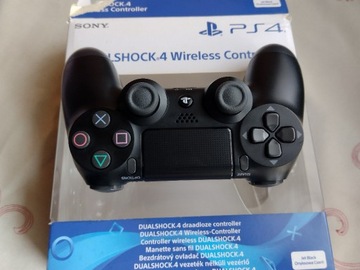 Dualshock 4 V2 PS4 Sony Jet Black zobacz bdb stan Jak Nowy