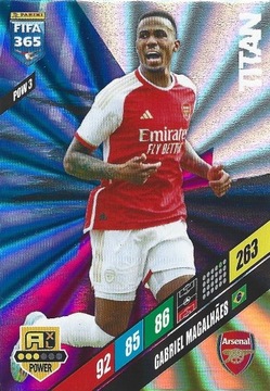 FIFA 365 2024 TITAN GABRIEL MAGALHAES ARSENAL POW3