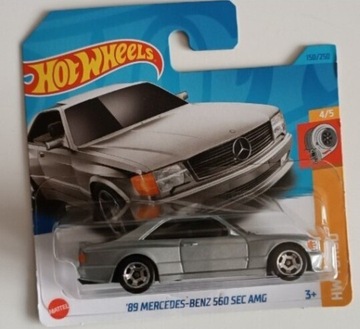 Hot wheels 89 Mercedes-Benz 560 SEC AMG