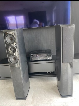 Amplituner Denon AVR 1600 + Kolumny